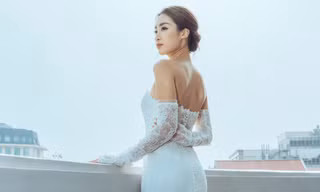 Rò rỉ hình ảnh Đỗ Mỹ Linh diện váy cưới, Vnet bất ngờ khi bạn trai đại gia ngầm xác định ngày cưới