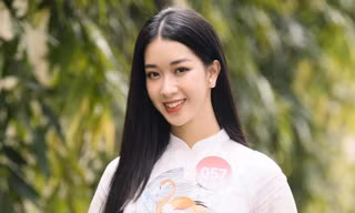 Á khôi Học viện Báo chí Nguyễn Linh Thu tự hào khi được nhận xét giống 'Hoa hậu Việt Nam' Đỗ Mỹ Linh