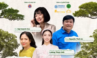Hoa hậu Lương Thùy Linh tham gia các hoạt động nâng cao nhận thức bảo vệ môi trường cho người trẻ
