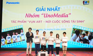 Hai nhóm học sinh Hà Nội giành giải Nhất thi làm phim qua ống kính trẻ thơ
