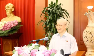 Tổng Bí thư Nguyễn Phú Trọng gặp mặt Nhóm Nữ Đại biểu Quốc hội khóa XV 