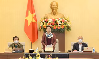 Chủ tịch Quốc hội phát biểu tại phiên họp thứ 53, Uỷ ban Thường vụ Quốc hội