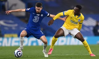Chelsea chỉ có được 1 điểm trước đối thủ yếu Brighton. Ảnh: Getty.