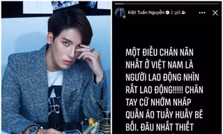Stylist Kye Nguyễn gây tranh cãi với phát ngôn xem thường người lao động: "Nghèo, bê bối"