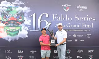 Golf Việt Nam lập 'hat-trick' vô địch Faldo Series Asia Grand Final 