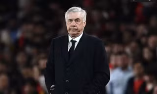 HLV Ancelotti thừa nhận Real khó lội ngược dòng trước Arsenal