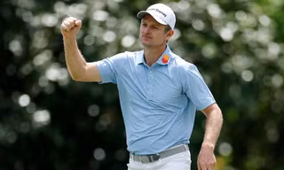 Justin Rose bùng nổ, vươn lên dẫn đầu sau vòng 1 The Masters 2025 