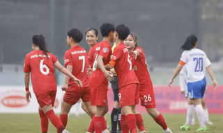 Giải nữ U19 Quốc gia: Phong Phú Hà Nam vô địch lượt đi 