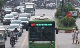 Cần đánh giá lại hiệu quả buýt nhanh BRT ảnh: như ý 