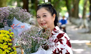 Nhan sắc của Đại tá Công an thủ vai 'Ni cô Huyền Trang'