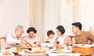 Sum vầy trong bữa cơm gia đình 
