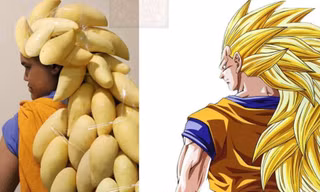 Cosplay giá rẻ thành Super Saiyan