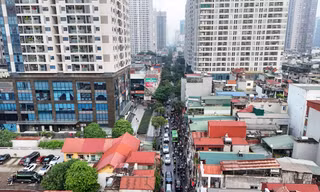 Cận cảnh hiện trạng đường Nguyễn Tuân sắp được mở rộng lên 21m để giảm ùn tắc