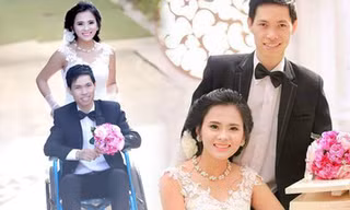 Cô gái Lạng Sơn xinh đẹp tìm được hạnh phúc bên chàng trai ngồi xe lăn