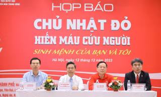 Họp báo Chủ Nhật Đỏ lần thứ XVI năm 2024
