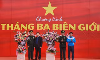 Nhiều công trình, phần việc trong chương trình Tháng Ba biên giới 2023 -Ảnh: Duy Chiến 