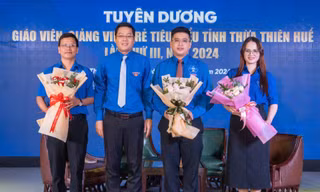 Tuyên dương giáo viên, giảng viên trẻ tiêu biểu tỉnh Thừa Thiên-Huế