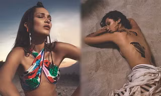 Bella Hadid bán nude rực lửa thanh xuân
