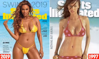 Mẹ đẻ Next Top Model tái xuất ‘bỏng rẫy’ trên bìa tạp chí áo tắm