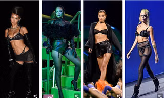 Bella Hadid, Irina Shayk và Cara Delevingne quy tụ trong đêm hội nội y của Rihanna