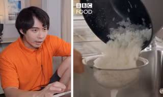 Show ẩm thực Anh gây tranh cãi vì cách nấu cơm ‘ngược đời’