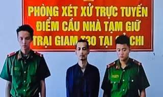 Bị cáo Lê Văn Vàng.