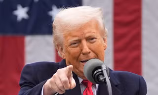 Tổng thống Mỹ Donald Trump. (Ảnh: AP)