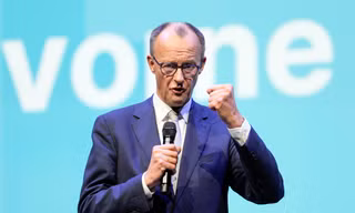 Lãnh đạo Friedrich Merz dự kiến sẽ trở thành thủ tướng Đức kế nhiệm. (Ảnh: AP)