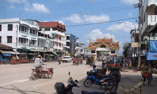 Thị trấn Myawaddy ở miền đông nam Myanmar. (Ảnh: Wikipedia)