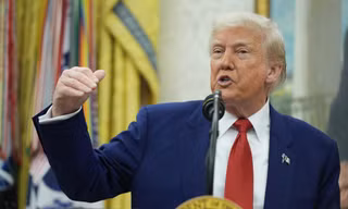 Tổng thống Mỹ Donald Trump. (Ảnh: AP)