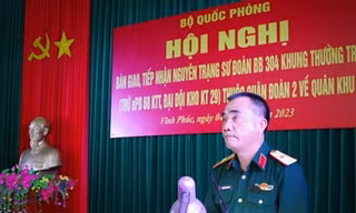 Điều chuyển Sư đoàn 304 về Quân khu 2