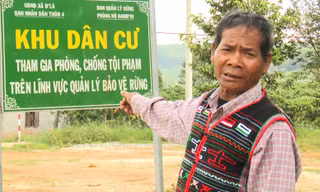 Nhân rộng mô hình bảo vệ rừng của đồng bào dân tộc thiểu số xã B’Lá 