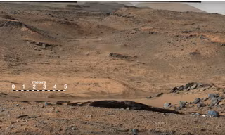 Tàu Curiosity tới thám hiểm vùng núi sao Hỏa