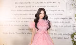 Khổng Tú Quỳnh diện trang phục công chúa ngọt ngào, gợi nhớ hình ảnh “cô bé Dâu tây”
