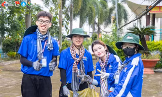 Chiến sĩ áo xanh IUH đồng loạt xuất quân, lan tỏa yêu thương từ những điều nhỏ bé