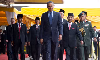 Tổng thống Mỹ Obama trong chuyến thăm Malaysia hôm 27/4