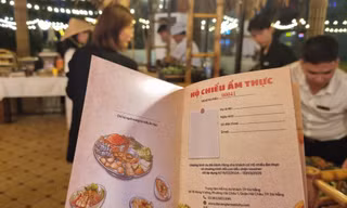 Lần đầu tiên xuất hiện 'hộ chiếu ẩm thực' tại Đà Nẵng