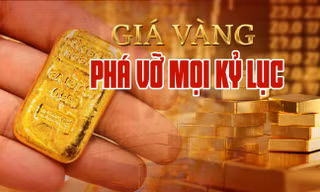 Giá vàng phá vỡ mọi kỷ lục