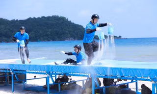 Running Man Vietnam tập 12: Trường Giang mạnh bất ngờ, Lăng LD đánh bại Trương Thế Vinh?