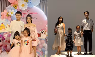 Hóa ra lâu nay Đạt G vẫn âm thầm cùng Cindy Lư chăm sóc 2 nhóc tì
