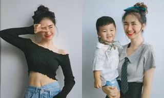 Hòa Minzy hạnh phúc khoe vết rạn sau sinh, không muốn bé Bo theo con đường nghệ thuật