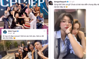 Concert Chị Đẹp: "Cúp-le" Đồng Minh không diễn chung, fan lo cho Minh Tuyết