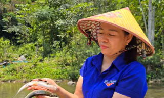Dân bản lập tổ tuần tra, canh gác để bảo vệ loài cá đặc sản