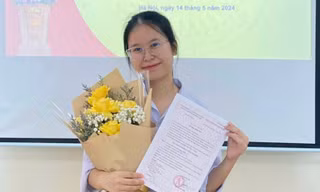 Nữ sinh chương trình Tiên tiến Trường Đại học Thủy lợi chia sẻ kinh nghiệm học tập và hoạt động Đoàn