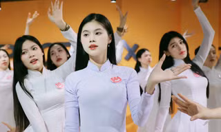 Top 41 ‘Hoa hậu Việt Nam’ 2024 duyên dáng trong tà áo dài