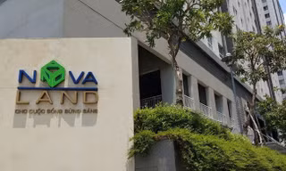 Cổ phiếu Novaland nằm sàn