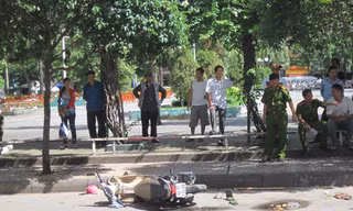 Hiện trường vụ ẩu đả khiến hai người tử vong