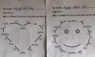 Cách ra đề kiểm tra bá đạo của giáo viên môn Hóa: Học sinh nhìn vào đều phải bật cười!