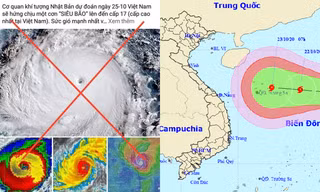 Thực hư thông tin có bão cấp 17 sắp đổ bộ vào miền Trung
