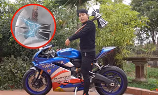 YouTuber NTN tiếp tục thực hiện clip dân mạng cho là “vô bổ“: Làm búa Thor phá huỷ mọi thứ